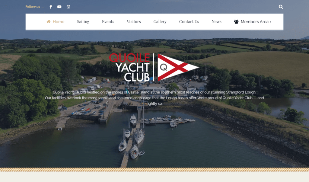 quoile-yacht-club-website Quoile Yacht Club website