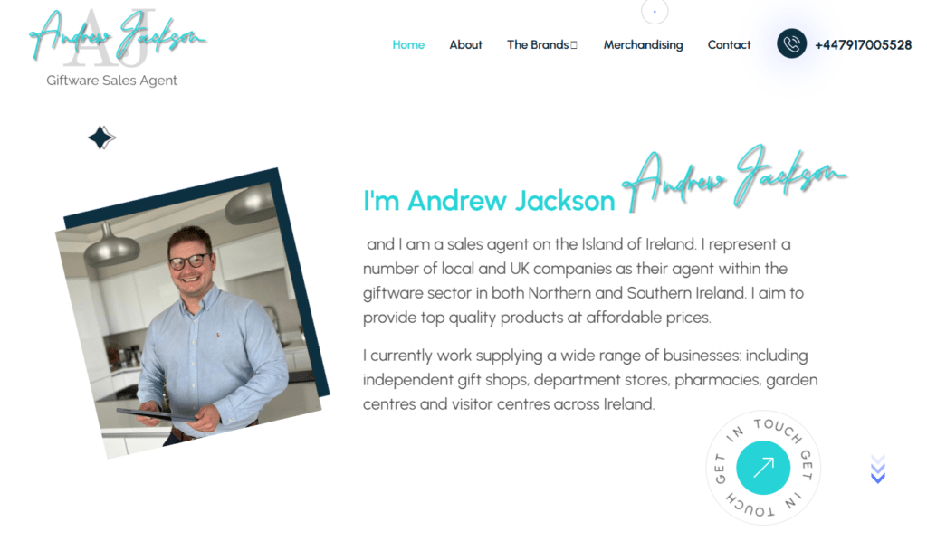 A Jackson Sales Agent Website - All Ireland