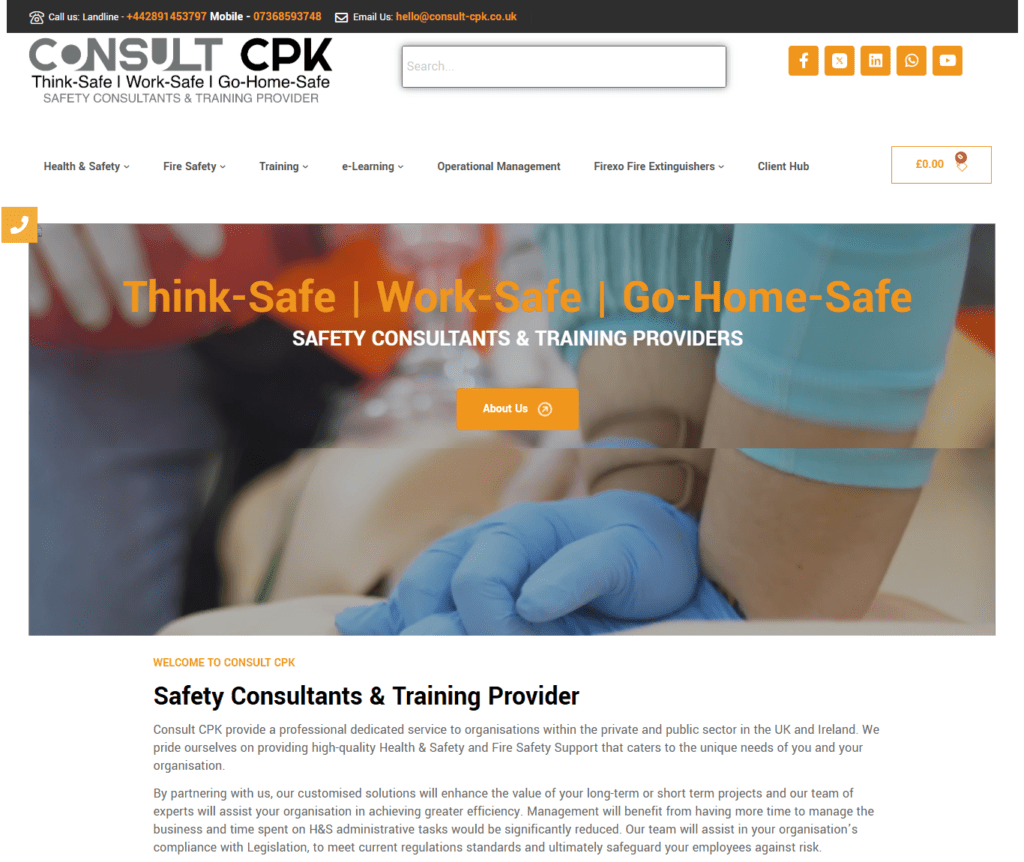 Consultancy Website Design Northern Ireland